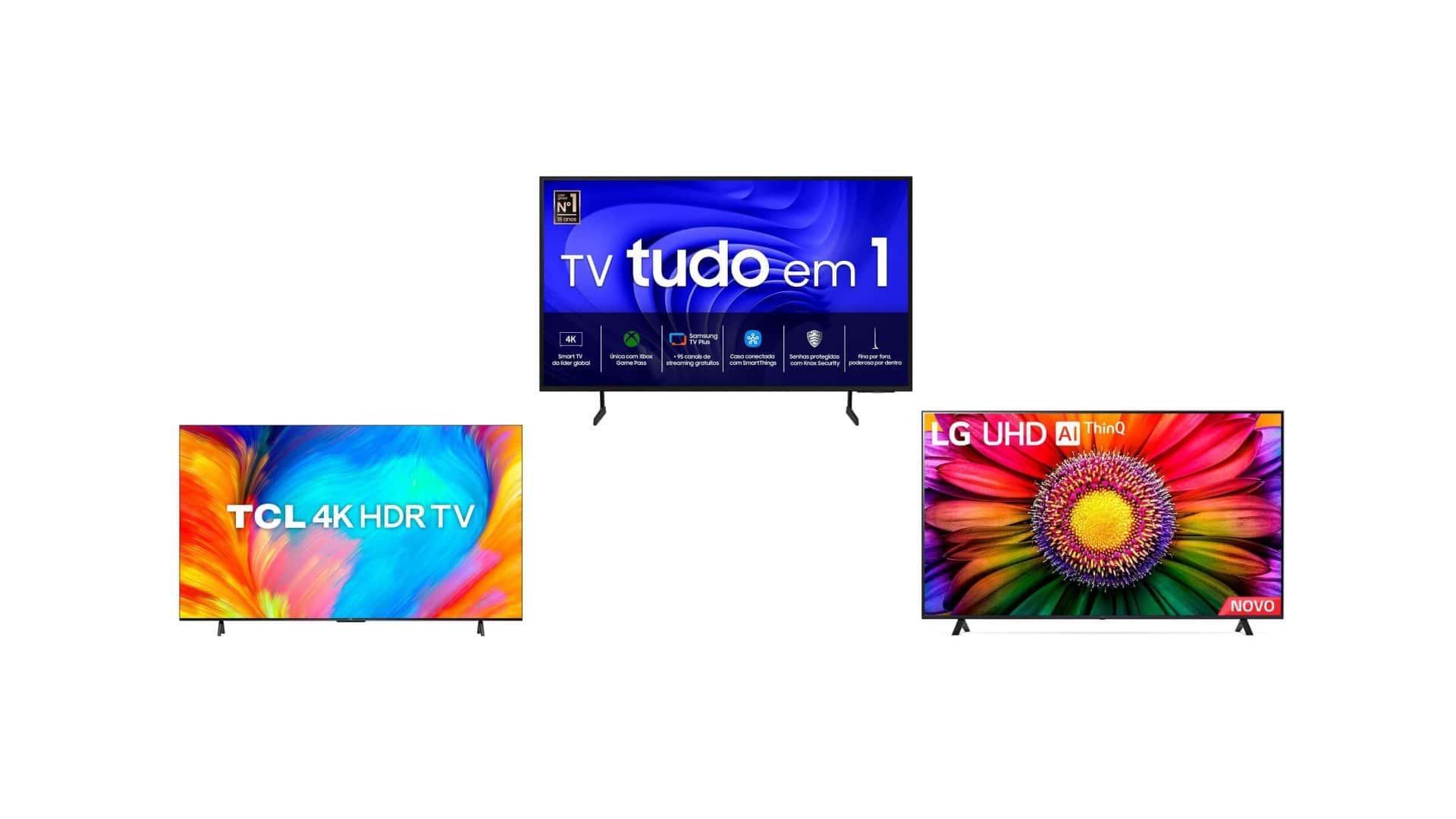 TVs com desconto