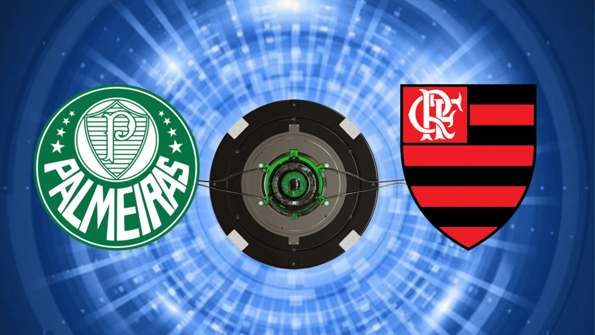 logos de palmeiras e flamengo