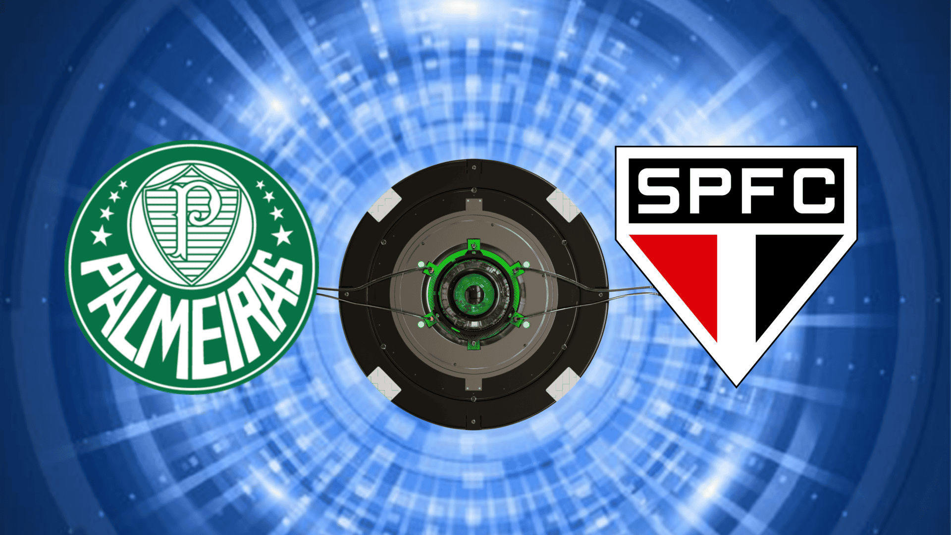 escudos de palmeiras e são paulo