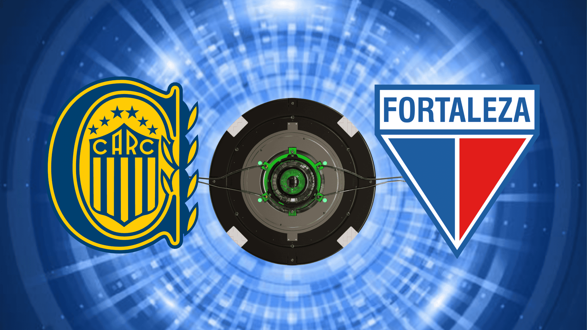 logos de rosario central e fortaleza