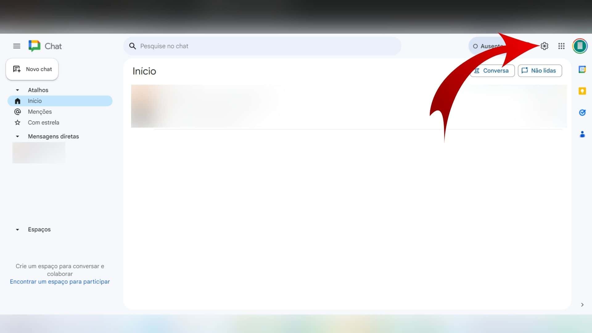 Imagem para ilustrar tutorial sobre o Google Chat