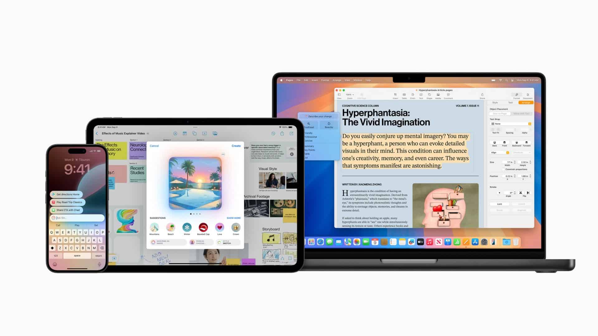 iPad e MacBook lado a lado