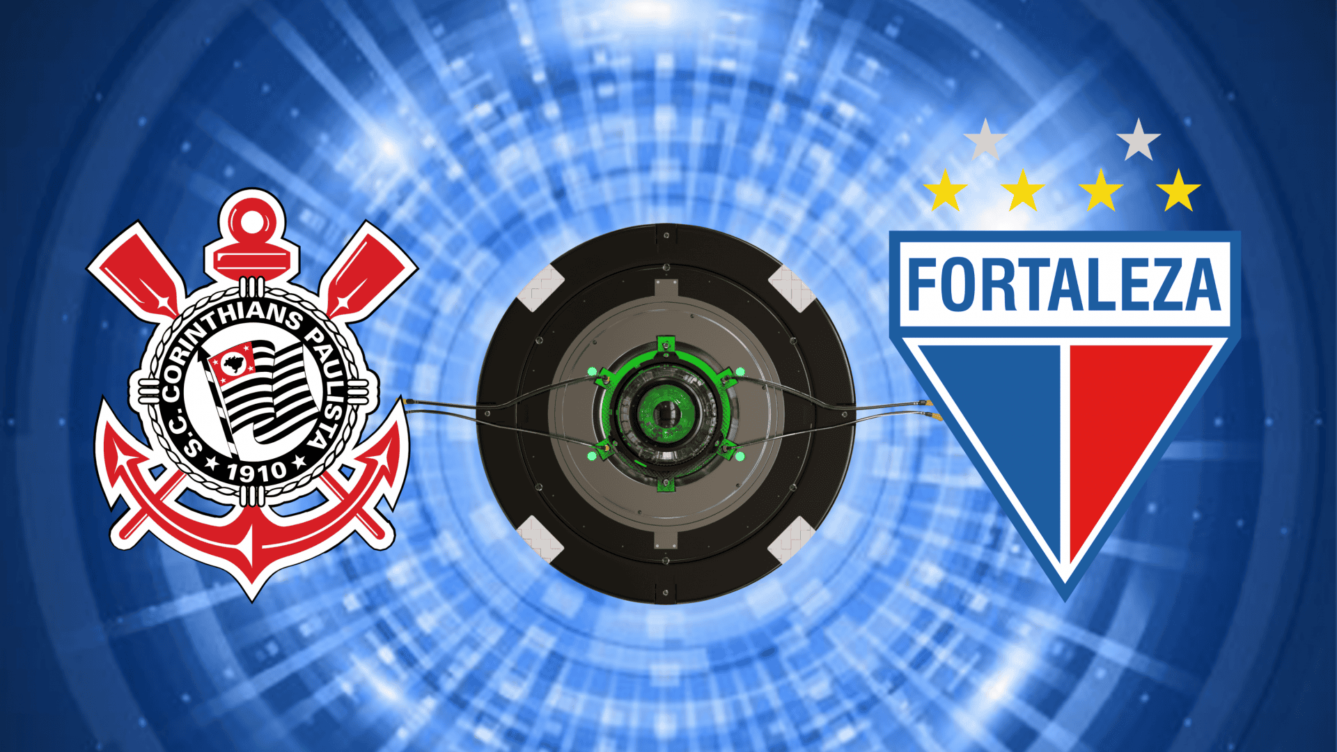 escudos de corinthians e fortaleza