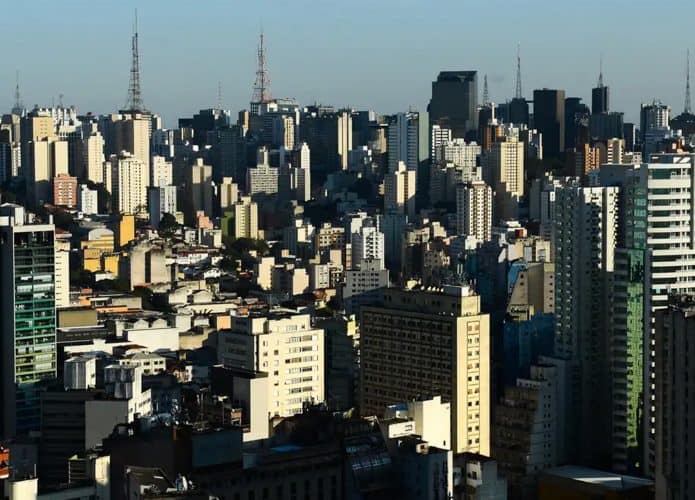 São Paulo em dia quente