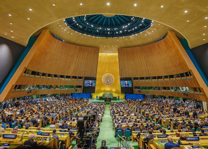 ONU durante discurso do presidente Lula