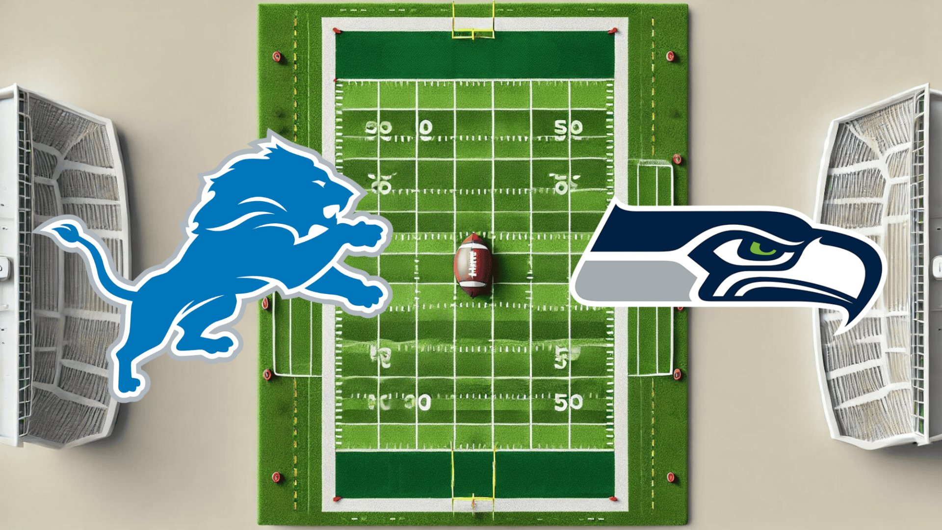 logos de Lions x Seahawks