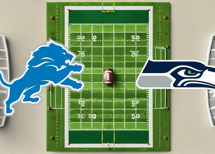 logos de Lions x Seahawks