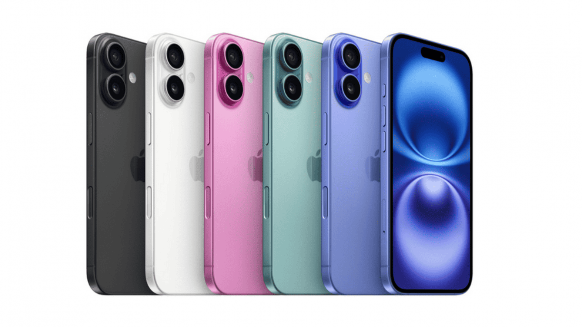 Novas cores do iPhone 16 via Apple/reprodução