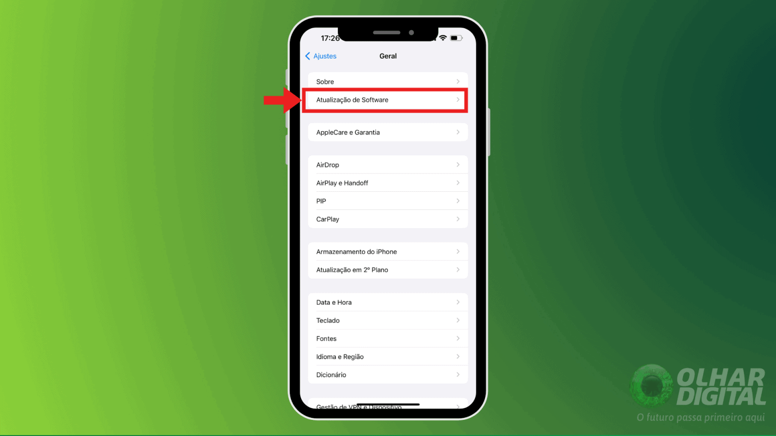 Veja como atualizar iPhone para o iOS 18