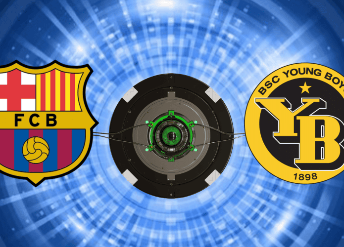 escudos de barcelona e young boys