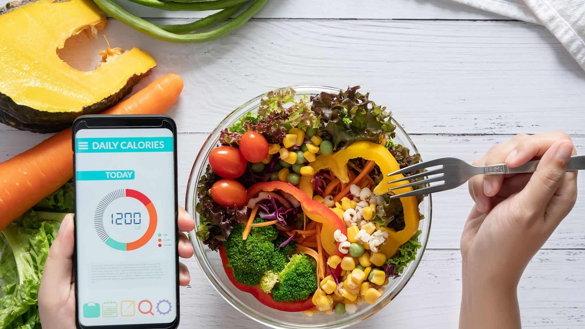 Imagem ilustrativa de apps para contar calorias