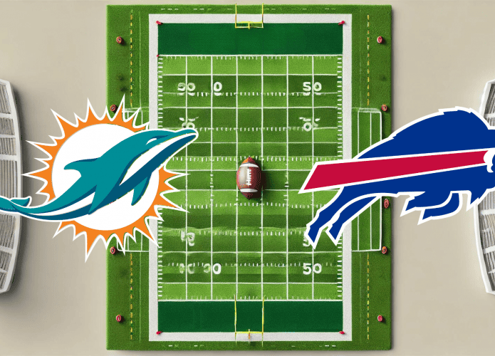 escudos de dolphins x bills