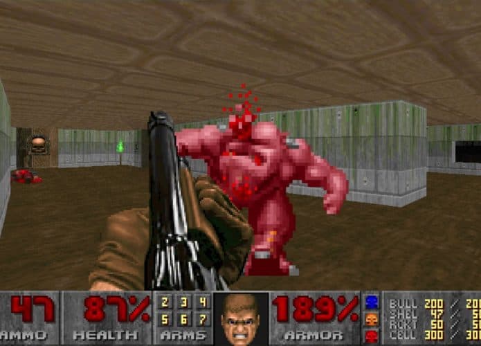 cena do jogo doom