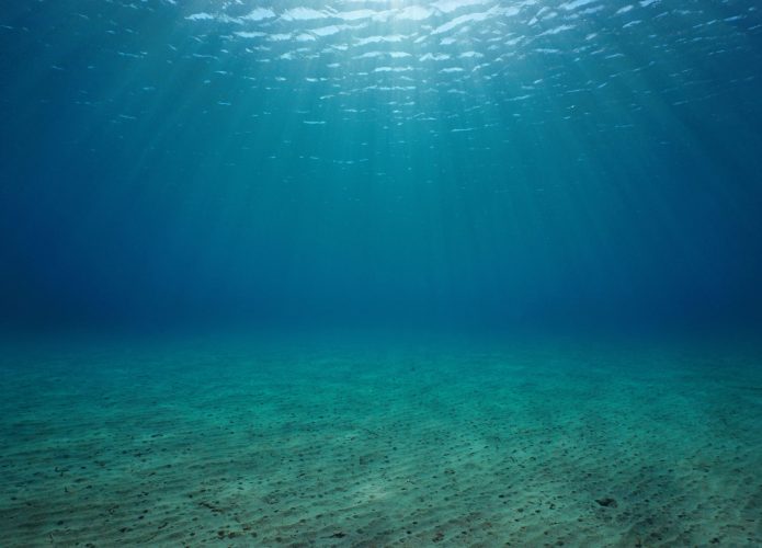 fundo do mar, oceano