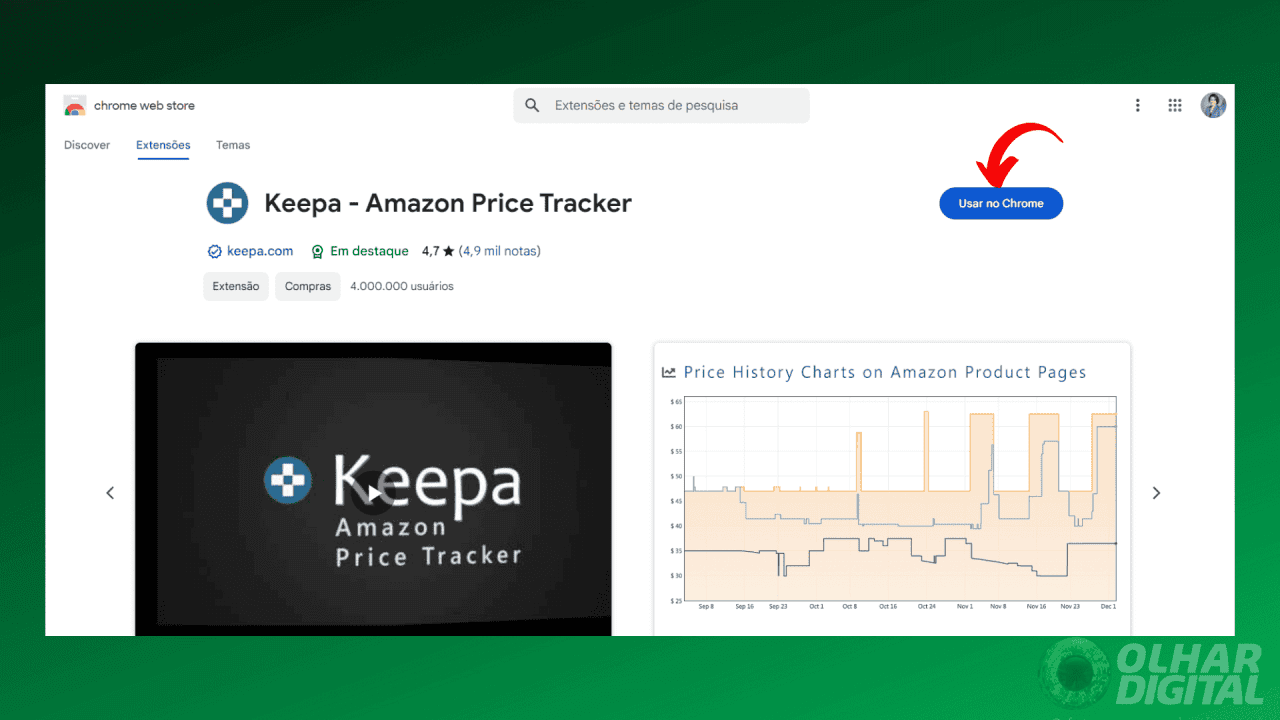 Wikitoria Keepa Como usar extensão Keepa para economizar na Amazon - Olhar Digital