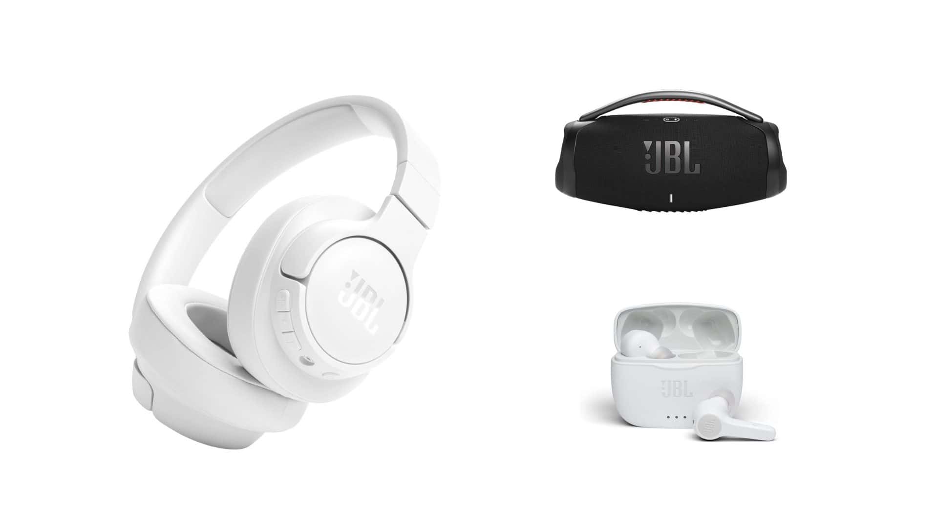 Dispositivos JBL em oferta