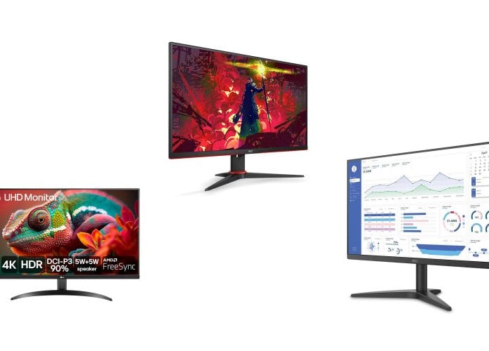 Monitores em oferta