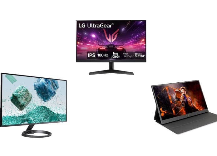Monitores em oferta