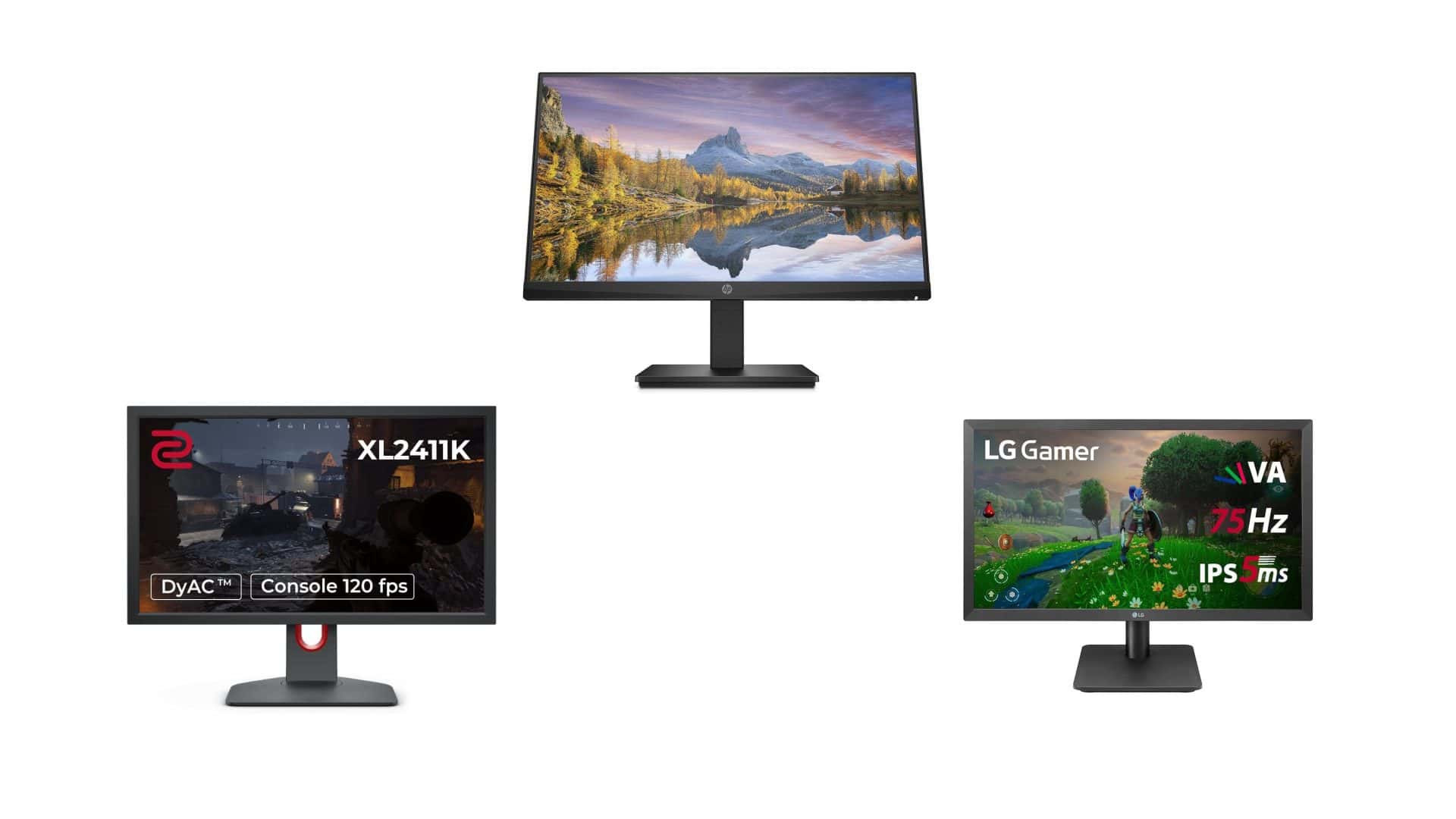 Monitores em oferta