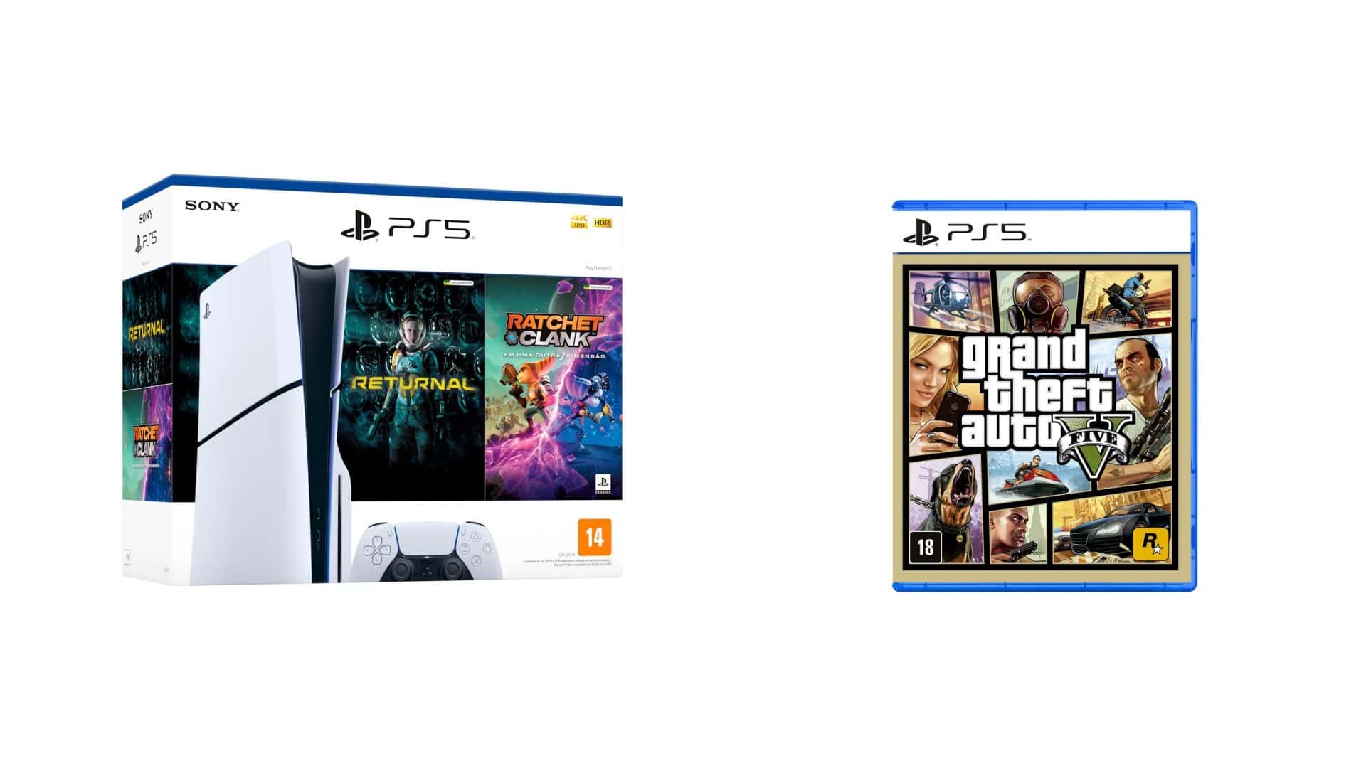 PS5 em oferta