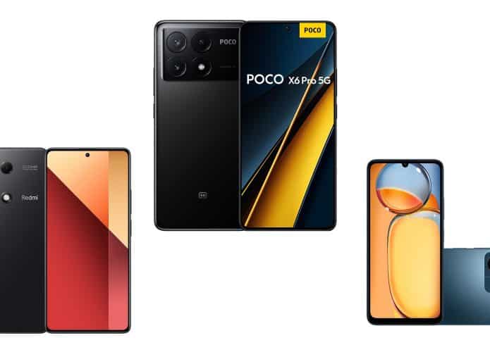 Smartphones Xiaomi em oferta