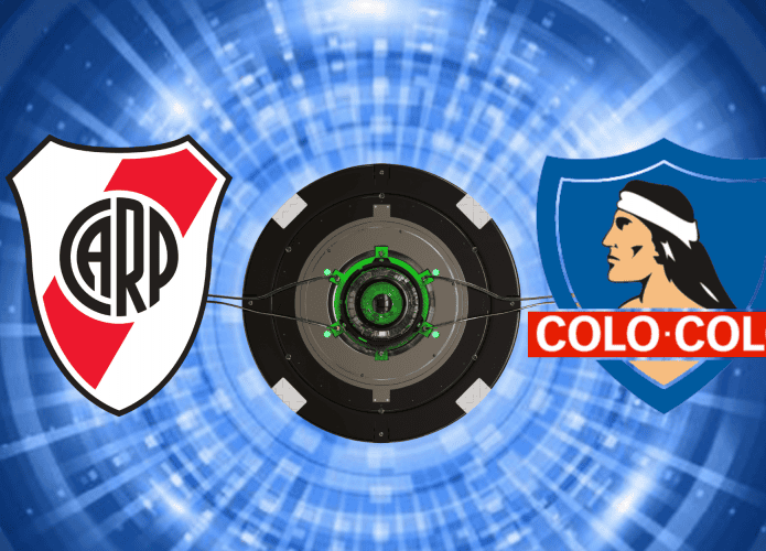 escudos de river plate e colo colo