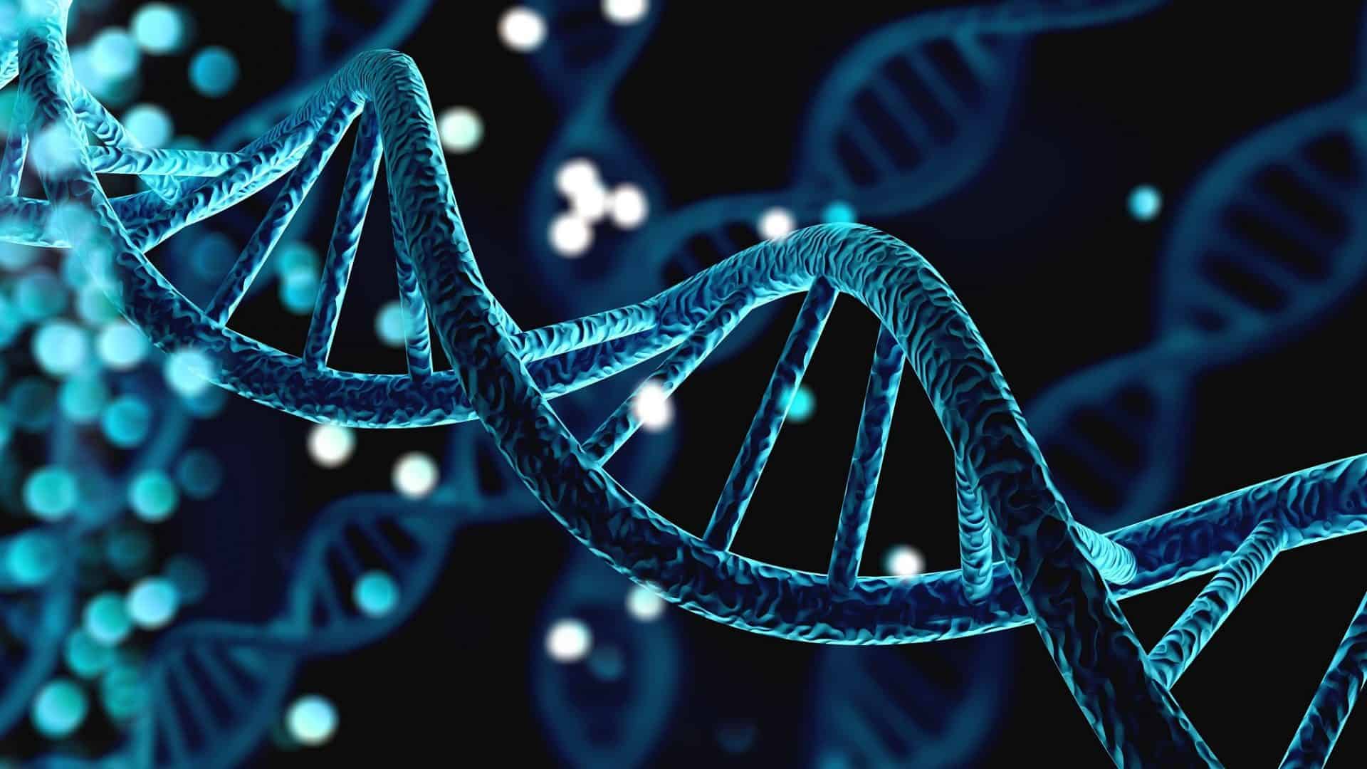 ilustração de estrutura de dna