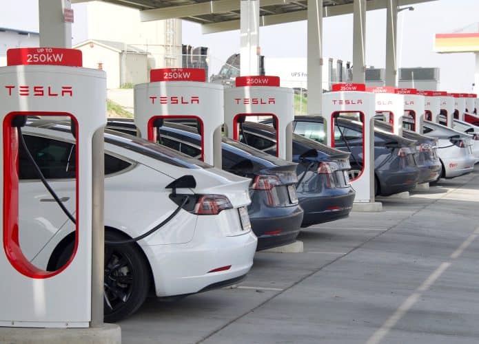 Rede de carregamento Supercharger da Tesla