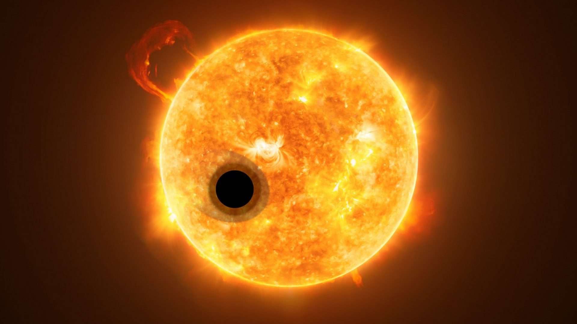 O exoplaneta WASP-107b é assimétrico e um gigante gasoso quase do tamanho de Júpiter