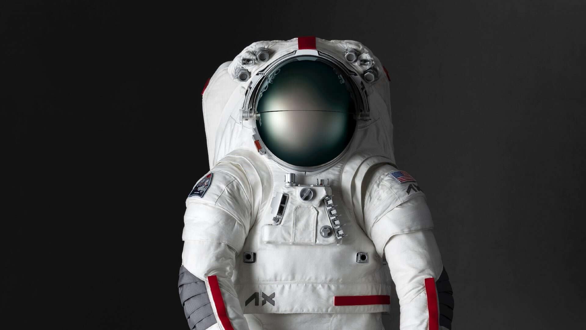Traje espacial desenvolvido para a missão Artemis 3