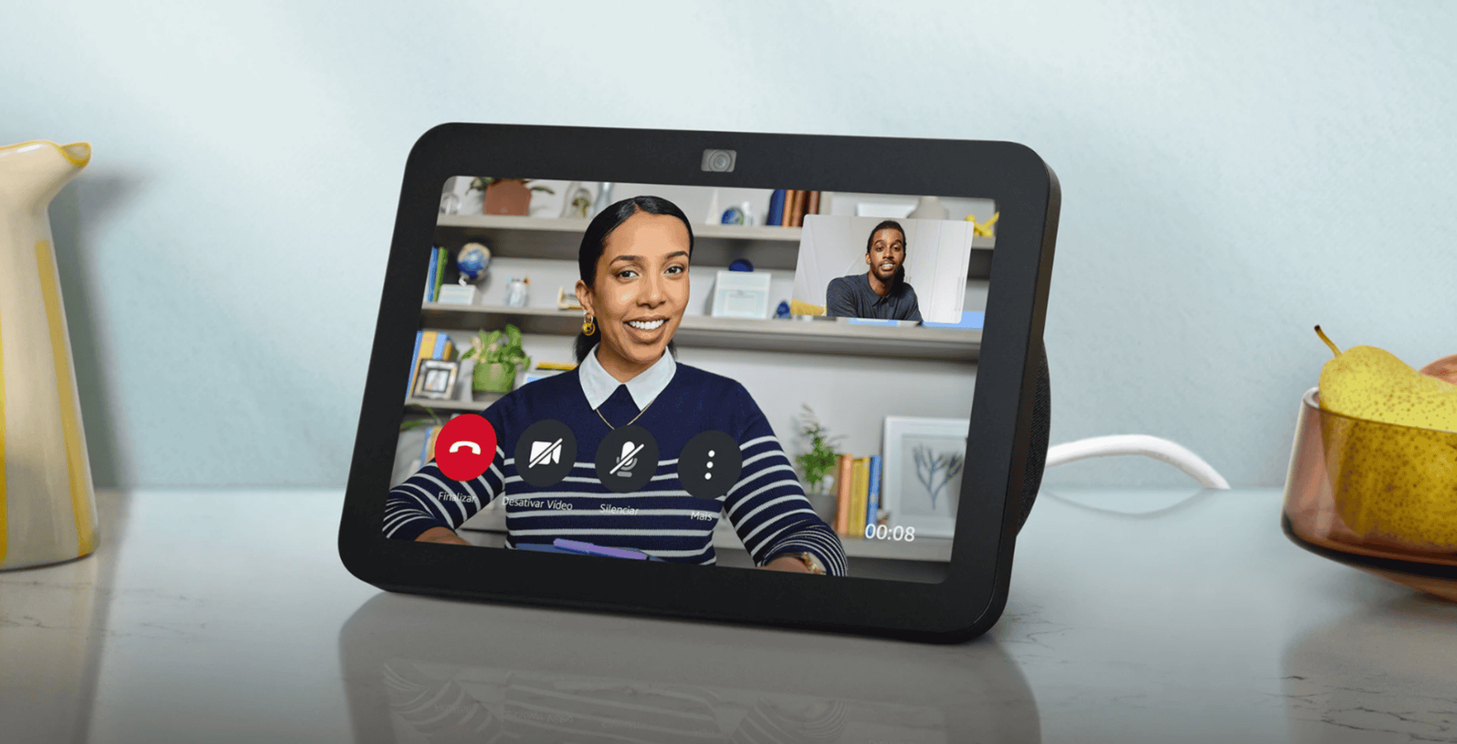 Amazon Echo Show 8: 3ª geração tem “áudio espacial”; veja valor