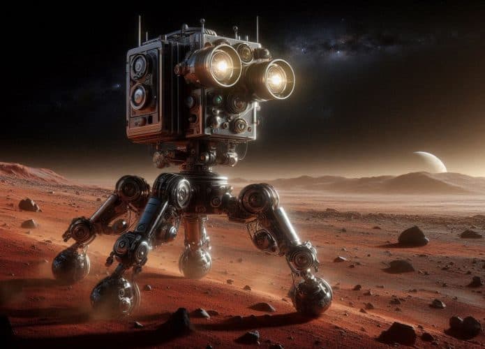 Robôs controlados remotamente podem explorar a Lua e Marte