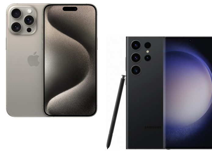 Montagem com celulares em promoção na Amazon