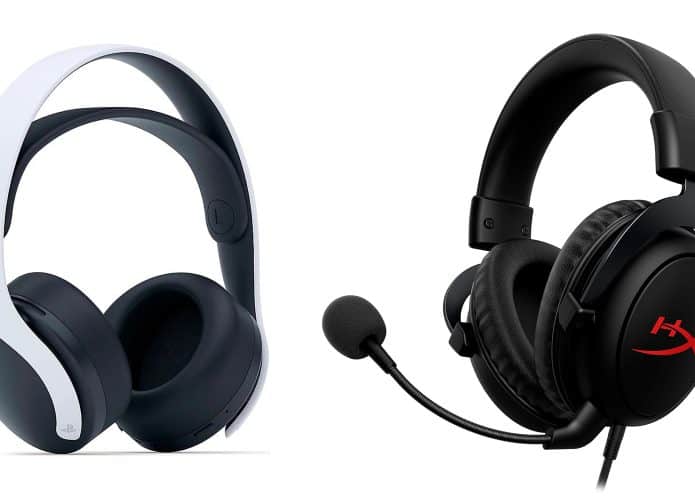 Montagem com headsets em promoção na Amazon