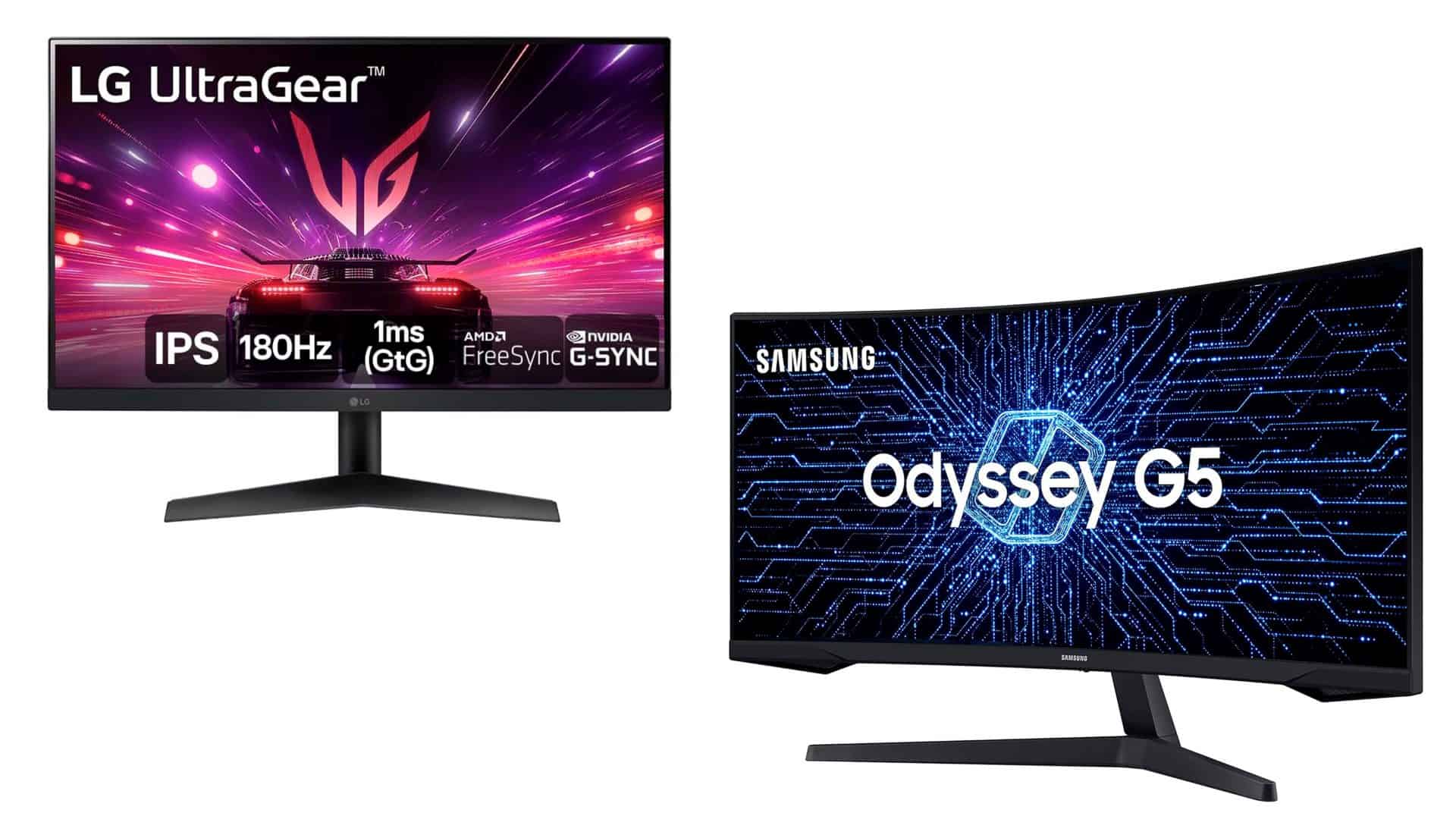 Montagem de monitores em promoção na Amazon