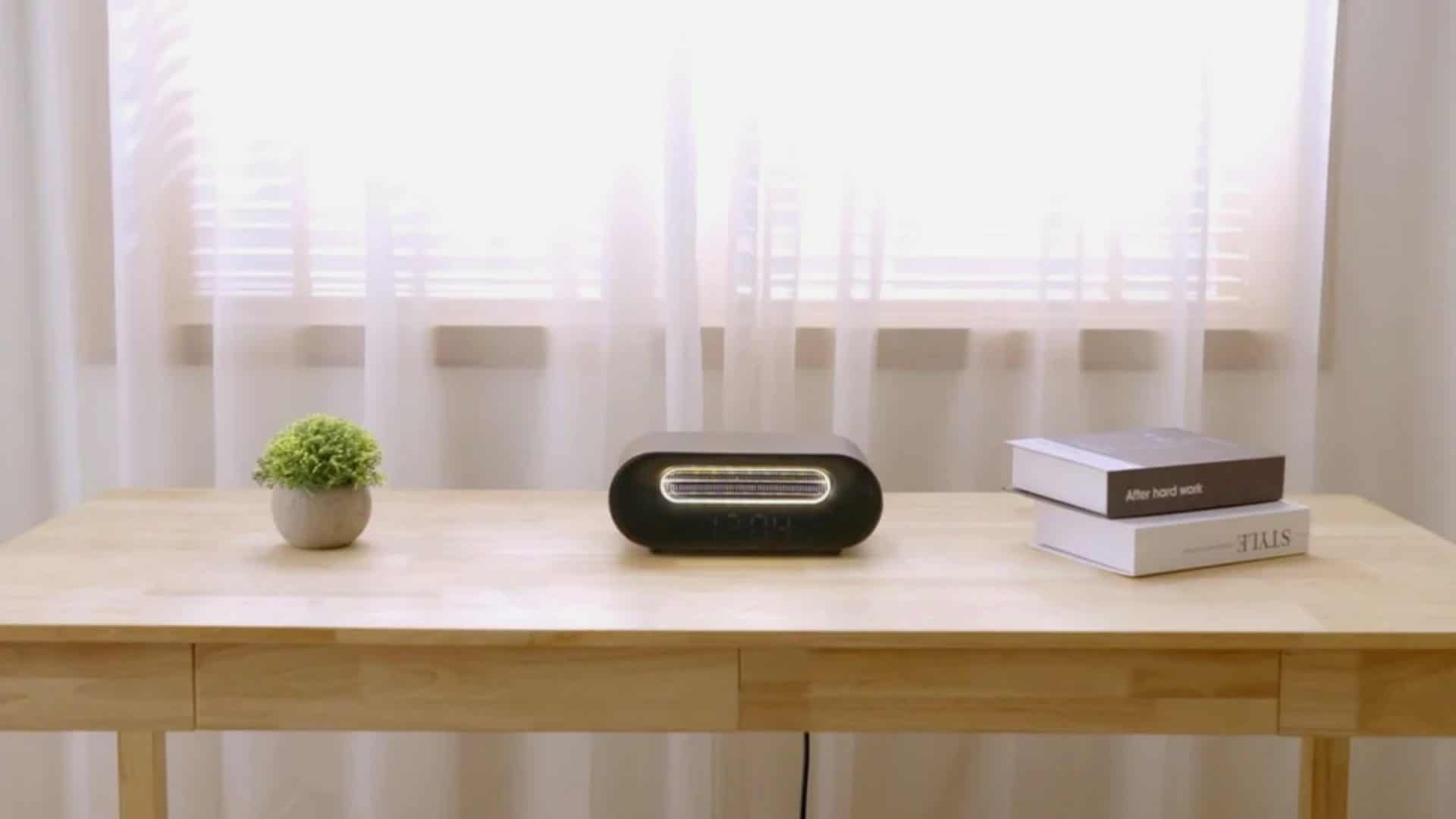 Aparelho Homiffi, que deixa o ambiente conforme a preferência da pessoa