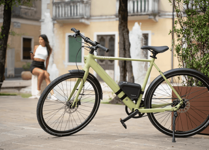 Bicicleta elétrica da Tenways