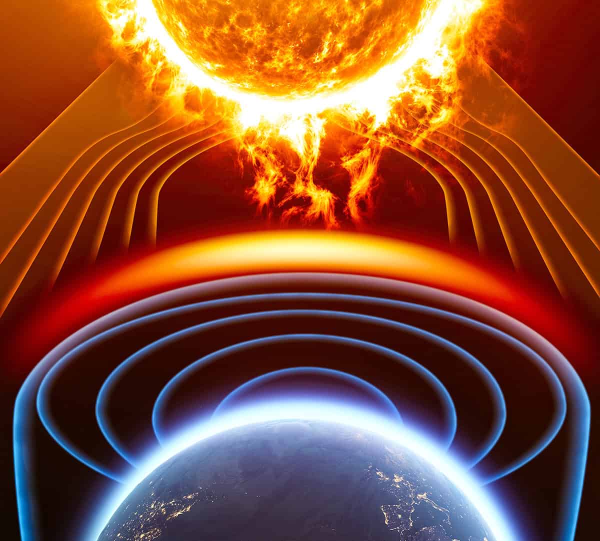 Como a radiação solar afeta a eletrônica dos aviões