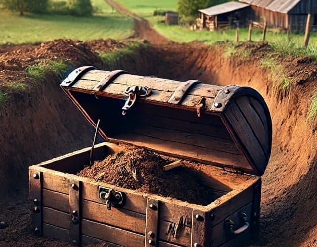 arqueologia tesouro fazenda