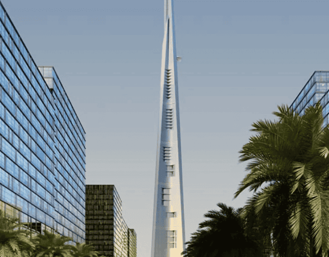 arranha-céu mais alto do mundo, o jeddah tower ou jec tower