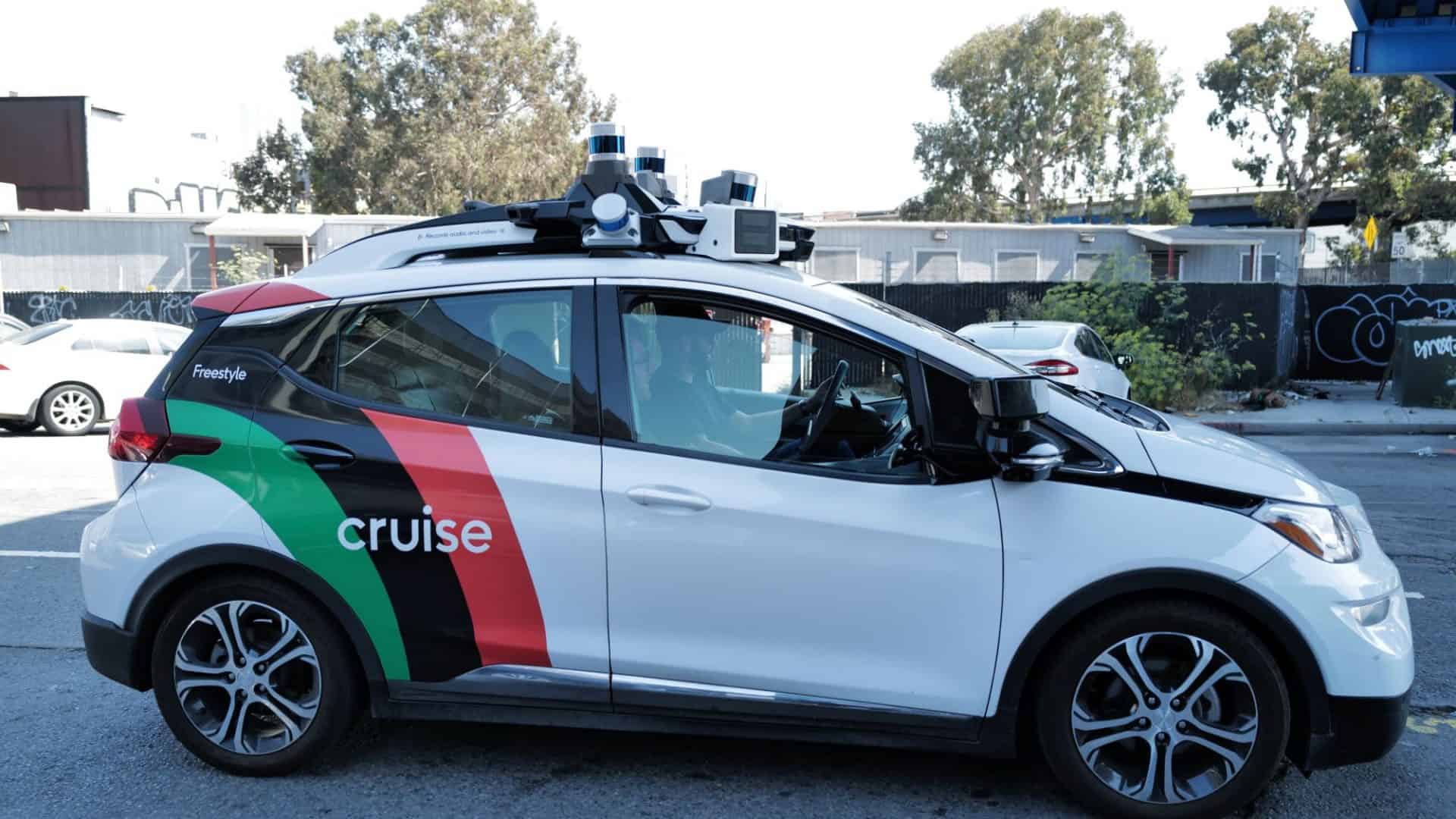 Modelo de táxi autônomo da Cruise