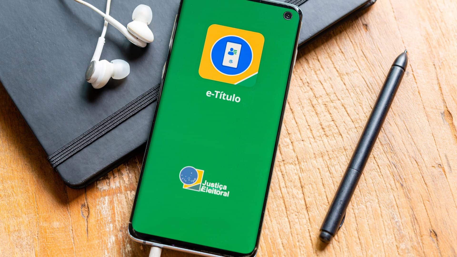 Use o app e-titulo para justificar voto