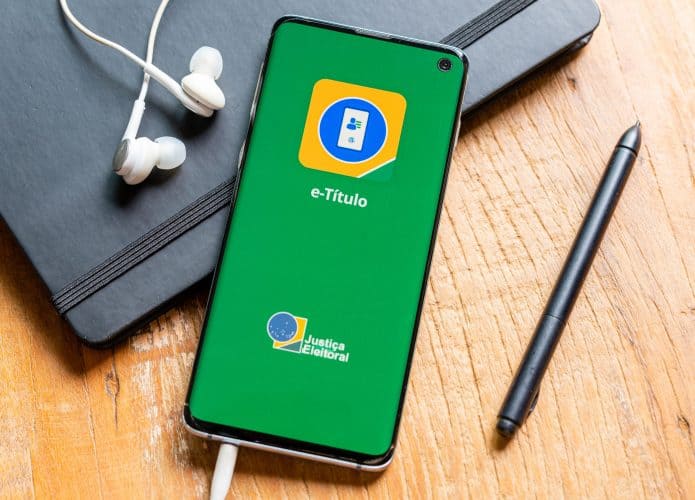 Use o app e-titulo para justificar voto