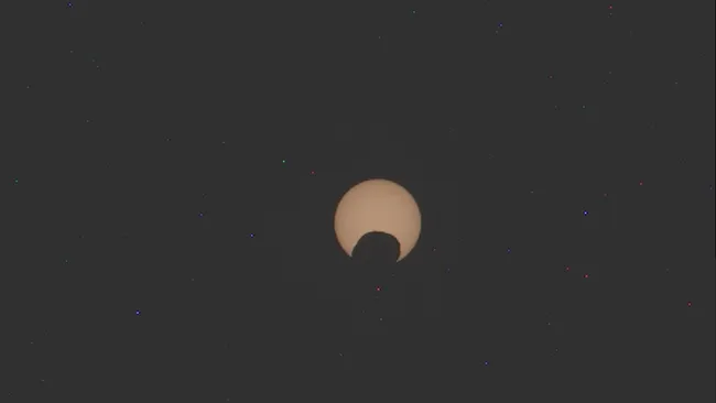 Eclipse de Marte