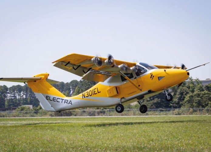Avião no chão