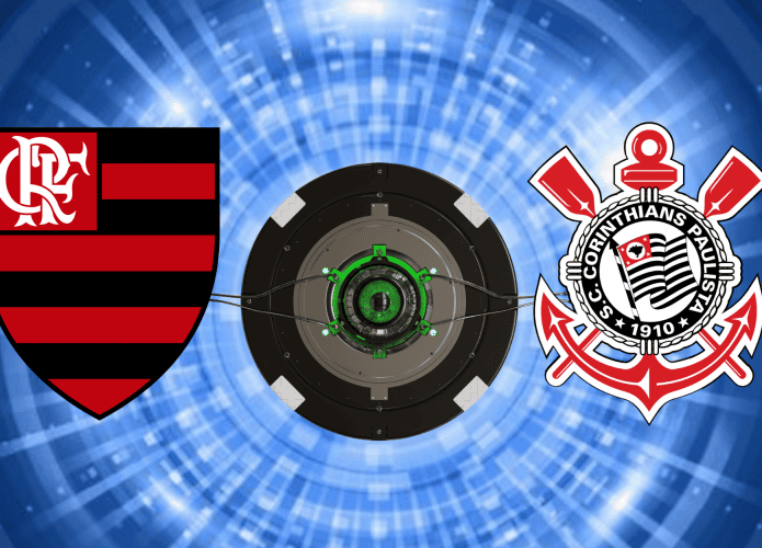 escudos de flamengo x corinthians