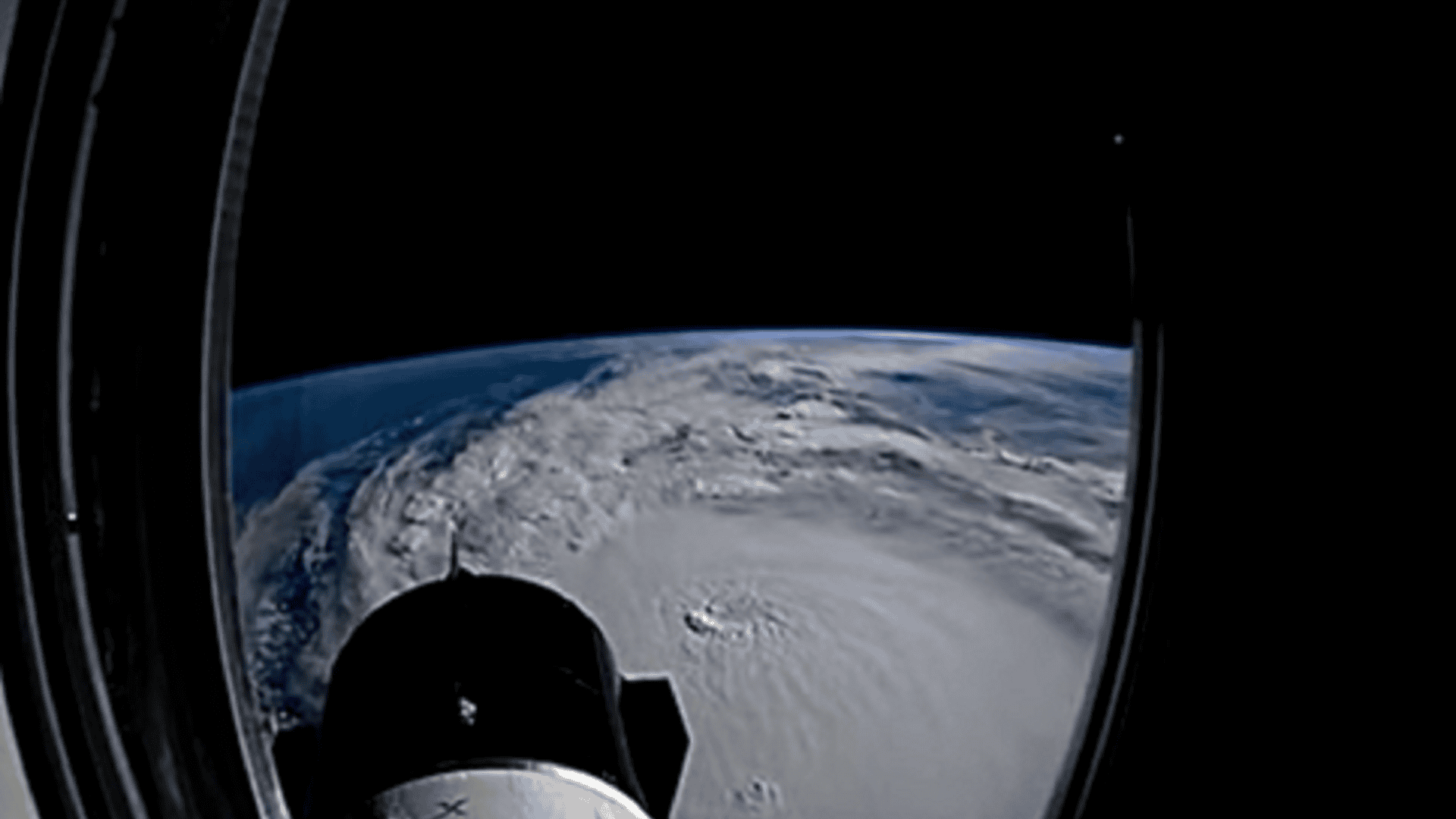 Imagem mostra furacão Milton do Espaço