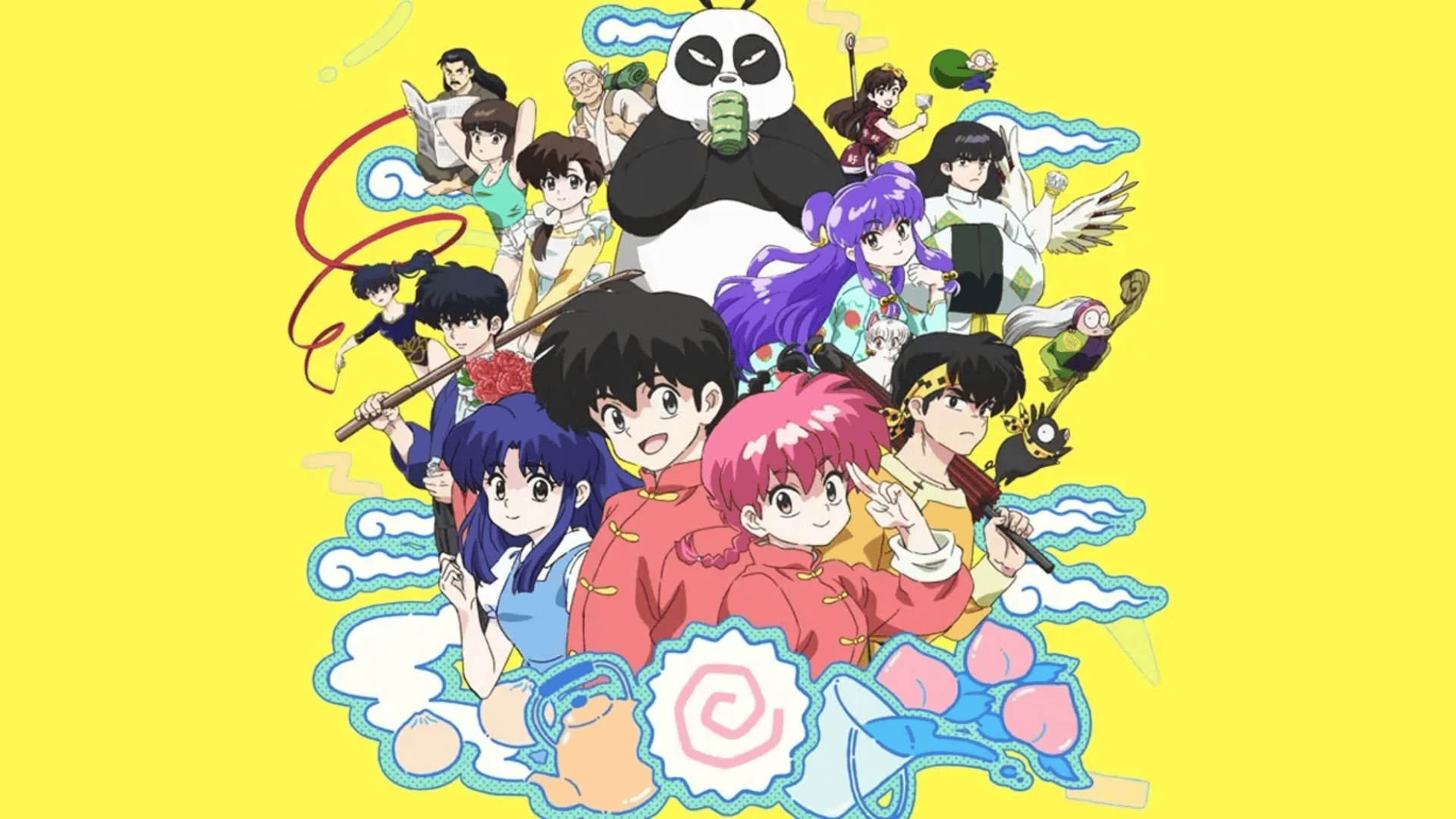 imagem mostra a capa do anime Ranma ½