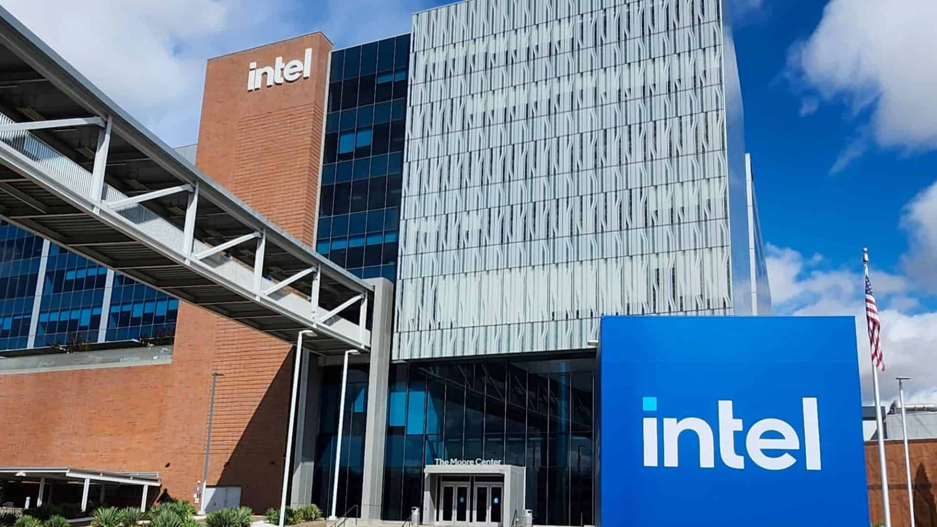 Fachada de prédio da Intel
