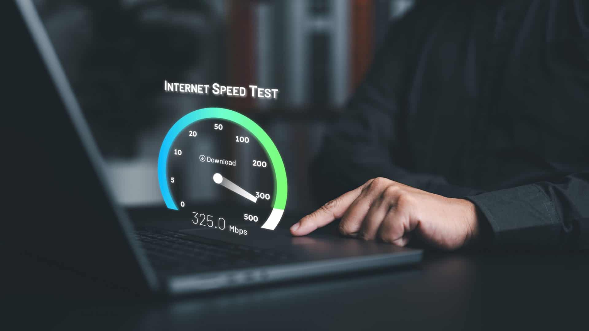 Imagem ilustrativa para testar velocidade de internet